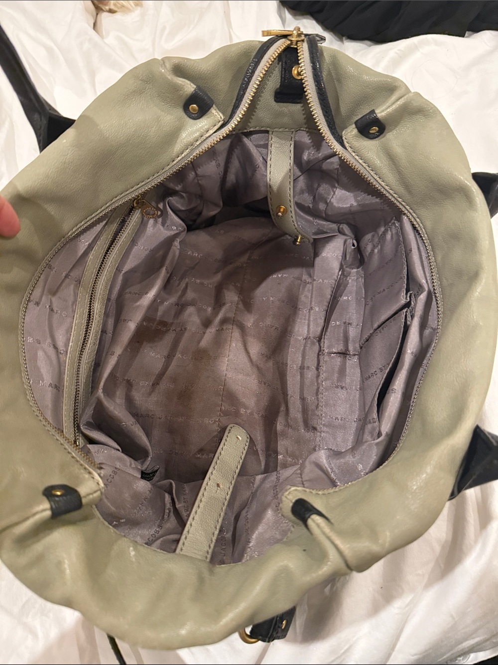 Marc by Marc Jacobs Leather Shoulder Bag Crossbody - Picture 3 of 3